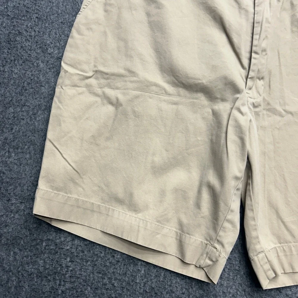 Polo Ralph‎ Lauren Chino Shorts Mens Casual Khaki Golf Size 42 Beige Preppy